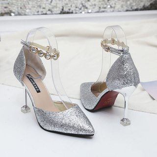 2022 women's stiletto bridal shoes Ladies Shoes (6)