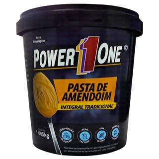 KIT Pasta de amendoim integral POWER ONE CROCANTE e TRADICIONAL 1KG (3)