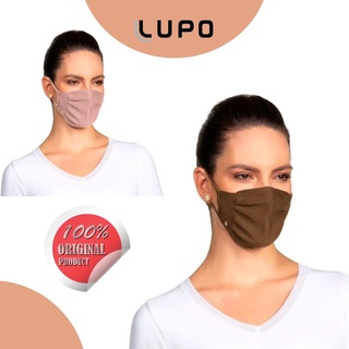 Mascara Lupo Coloridas Kit com 2 Marrom & Nude ou Vinho & Azul ou Pretas Original LUPO