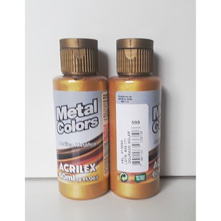 Tinta Metal Colors 60ml Acrilex (6)