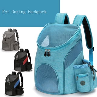 Hot-selling Pet Multifunctional Outing Cat Bag Dog Bag Convenient Foldable Storage Pet Backpack Hollow Mesh Gauze More Breathable Shoulder Strap Can Be Adjusted More Convenient Pet Bag