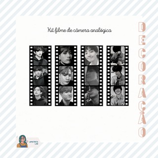 Kit 7 Polaroids Filme de Câmera Analógica GOT7 (3)