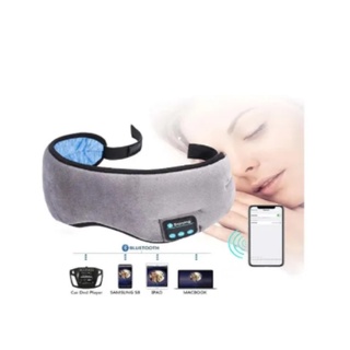 Tapa Olho Máscara Dormir Fone De Ouvido Bluetooth Confortável