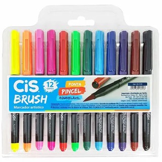 Kit Cis Brush pen Marcador Artístico Ponta pincel / WX GIFT (1)