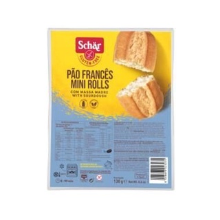 Pão Francês Schar Sem Glúten 130g