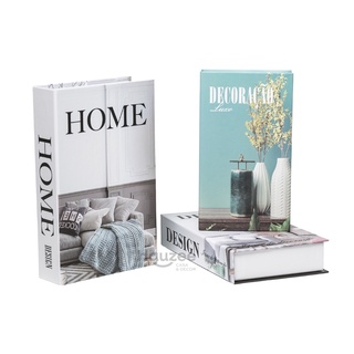 Conjunto Caixa Porta Objetos/Livro Decorativa Luxo - Luxo