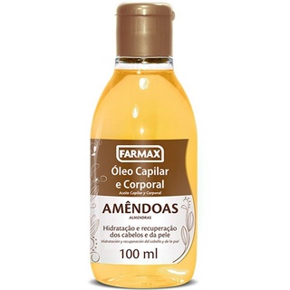 Oleo de Amêndoas Capilar e Corporal 100 ML Farmax (1)