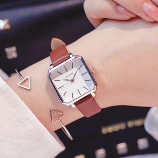 Simple Lady Watch Female Student Korean Style Simple Fashion Retro Women's Square Watch