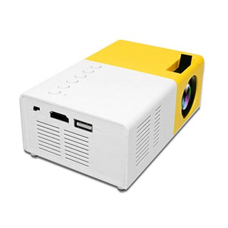 Mini Projetor LED Portátil/de Bolso de 400 Lumens/ Máquina de Projeção 72P/1080/HD/AV/Espaço para Cartão SD (9)