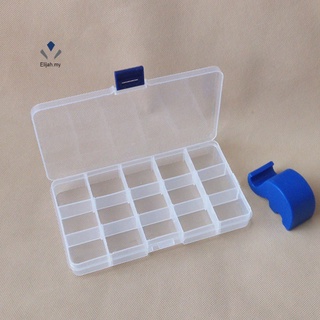 Caixa Organizadora De Plástico Para Bijuterias/Contas/Compartimentos (2)
