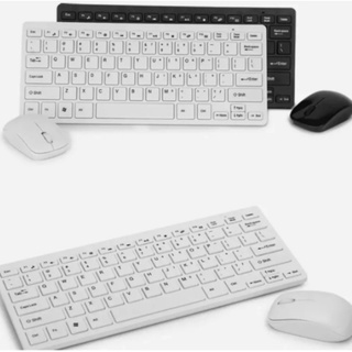 Kit Mini Teclado E Mouse Sem Fio K-03 Wireless Keyboard 2.4ghz 3200dpi Óptico (1)