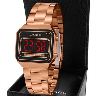 Relógio Digital Feminino Lince MDR4645LPXRX