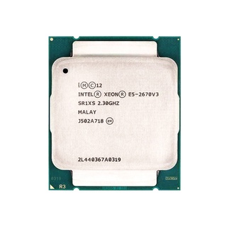 Intel Xeon E5 2670 V3 CPU E5-2670V3 SR1XS 2.30GHZ 30M 12-CORES LGA 2011-3 Processador