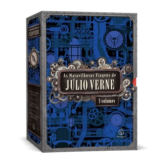 As maravilhosas viagens de Júlio Verne - Box com 3 livros - Principis (3)
