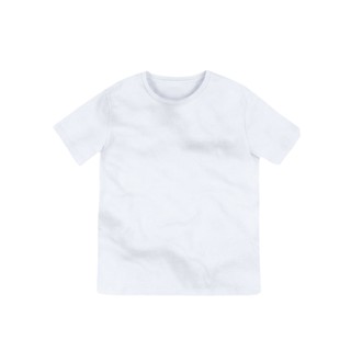 Camiseta Básica infantil Masculina Menino Manga Curta Branca Preta Cinza 100% algodão - Tamanhos : 1, 2, 3, 4, 6, 8, 10, 12, 14, 16 (6)