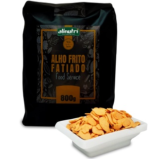 Alho Frito Fatiado Premium 800g Alinutri