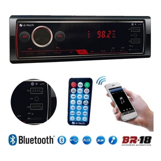 Radio Mp3 Bluetooth Bt Usb Sd Player Cartão De Memoria Fm PREMIUM (1)
