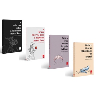 Kit Amanda Lovelace 4 livros - Princesa + Bruxa + Coroa + Sapatinhos (1)