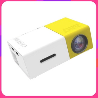 [⚡PP⚡]#Yg300 Mini Home Projector Support 3D High Definiton 1080P Handheld Mini Portable Usb Projector International Edition