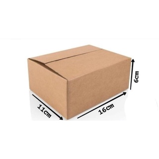 50 caixas de papelão para Correios , Sedex e Transportadora ( C 16 x L 11 x A 6 )