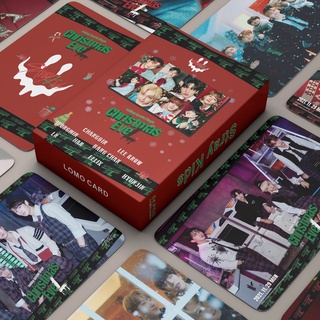 54 Pçs/Caixa Cartões De Kpop Stray Kids Christmas Álbum Lomo De Fotos Postcard Alta Qualidade HD De Impressão StrayKids