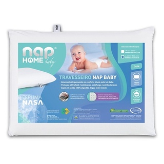 Nap Travesseiro Nap Baby Infantil viscoelastica Espuma Nasa A Partir de 1 Ano TRINB01