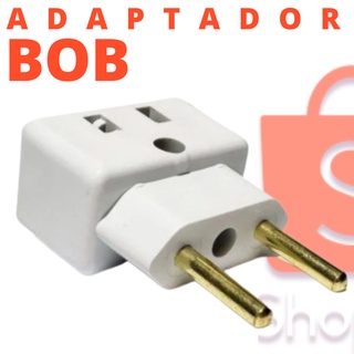 Adaptador Tomada Multiuso Plug Elétrico 10a / 20a Bob Esponja eletrônico (1)