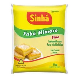 Fubá Mimoso Sinhá Fino 1kg - 1 Unidade (1)