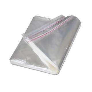 Saco Adesivado Saquinho Plástico embalagem Transparente 100 Unidade ( Tam.10x10) (1)