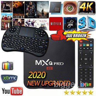 MXQ PRO Rxjn Caixa Smart Tv 4k 5g Casa Smart Tv Box Android Tv Box