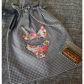 Porta lingerie calcinhas bordado colorido sacola de calcinhas (6)