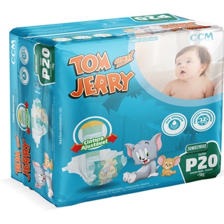 Fraldas Descartáveis Atacado Tom e Jerry Jumbinho Infantil Promoção Barato Pacotão