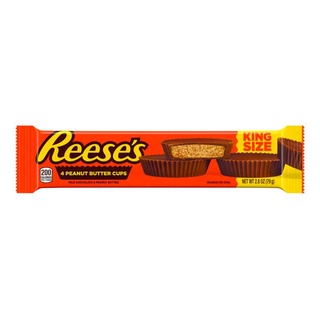 4 PEANUT BUTTER CUPS 79G REESE'S