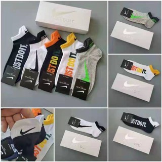 [Entrega rápida]Meia Esportiva Nike Respirável Casual Esportiva Para Corrida (2)
