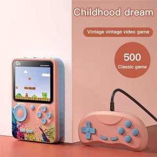 G5 Retro Portable Mini Handheld Video Game Console 8-Bit 3.0 Inch Color LCD Kids Color Game Player Built-in 500 games (2)