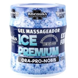 Gel Massageador Ice Premium Ora-Pro-Nobis 200g - Rhenuks