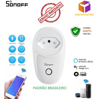 Sonoff S26 Tomada Inteligente Wifi Smart Home Automação App