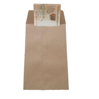 Envelope marrom envios correios pequeno 11x17 cm 100 unds (5)