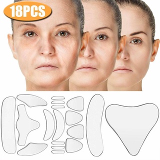 18 Pcs Adesivo De Para Levantamento Facial Remoção Anti Rugas Silicone (3)