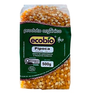Milho de Pipoca Orgânico Ecobio 500g