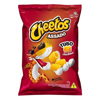 Salgadinho Sabor Queijo Cheddar Elma Chips Cheetos Tubo 40g