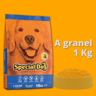 Ração Special Dog Premium Carne para Cães Adultos 1kg (A granel)
