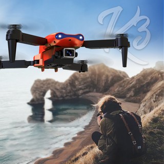 K3 Drone Com Câmera 4k Hd Wideangle Wifi Visual Posicionamento Altura Manter Drone Rc (2)