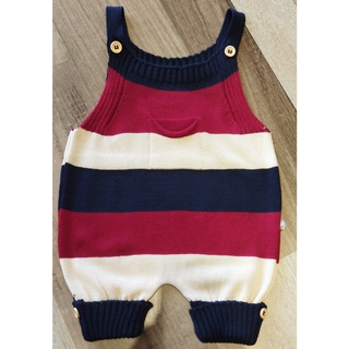 Body bebe trico listrado infantil roupas menino jardineira menina tricot 100% algodao inverno quentinho