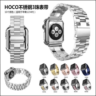 Apple Watch Strap iwatch Series 1/2/3/4/5/6, Apple Watch SE Correias de metal em aço inoxidável pulseira apple watch