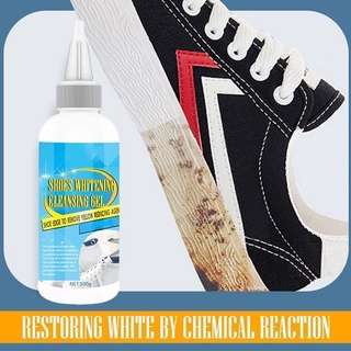 Limpa Sapatos Brancos 100ML ​ Gel De Limpeza Clareadora Para Sapato/Tênis/Com Fita (5)
