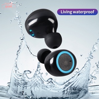 🔥Promotion🔥Fone de ouvido Bluetooth 5.0 Y50 TWS Mini IPX7 À prova d\'água graves profundos verdadeiros estéreo sem fio Bluetooth Fone de ouvido esportivo