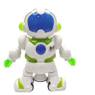 Brinquedo Robo Dançarino Gira Gira 360° Graus Com Musica e Luz de Led (3)