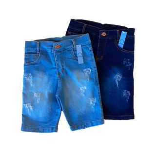 Bermuda Jeans Infantil Menino no Varejo e Atacado
