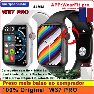 Smart Watch Bluetooth W37pro Voz Chamada Sports
